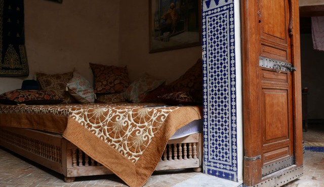 Traditional house in the heart of the old town of Fes