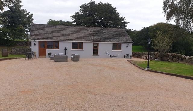 Traditional Irish cottage with views of Slieve Patrick