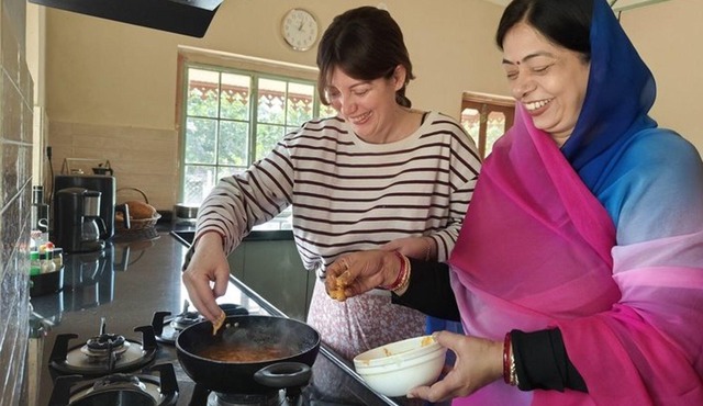 Traditional Rajasthani Cooking Class with Local Family in Pushkar