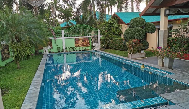 Traditional teak Lanna house, unique in Phuket