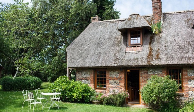 Traditional Thatched Cottage in Normandy