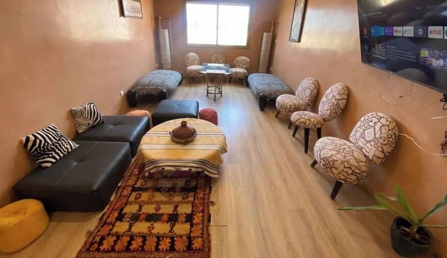 Traditionally equipped apartment