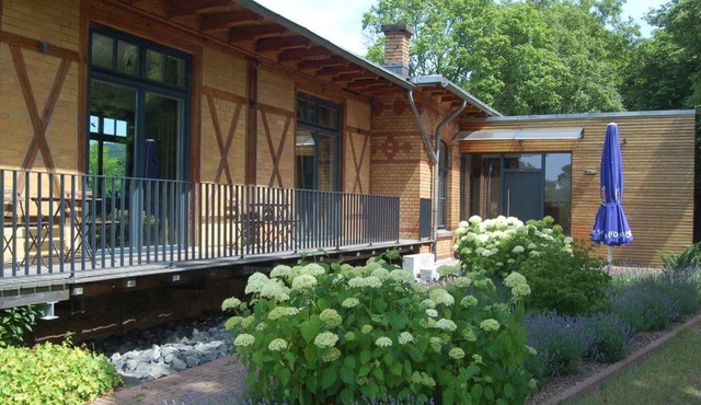 Train station Langenbieber - Holiday cottage