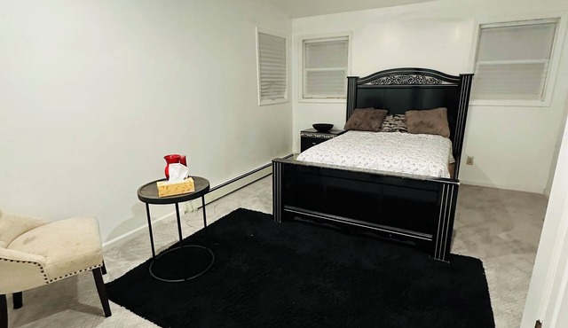 Tranquil 2-bedroom apartment with AC in charming Copiague