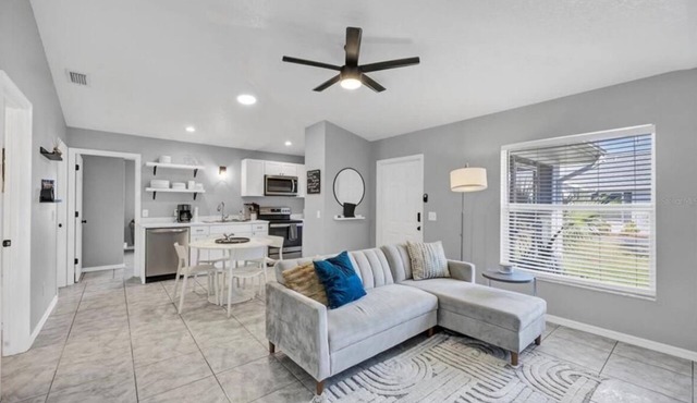 Tranquil 2 BR/2 BA condo in Rotonda West with screened lanai, and canal
