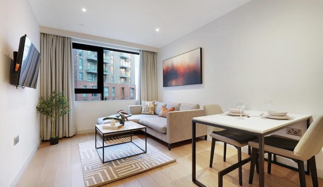 Tranquil and Modern One Bedroom Apartment