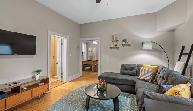 Tranquil Downtown Haven | 3-Bed, 2-Bath Delight