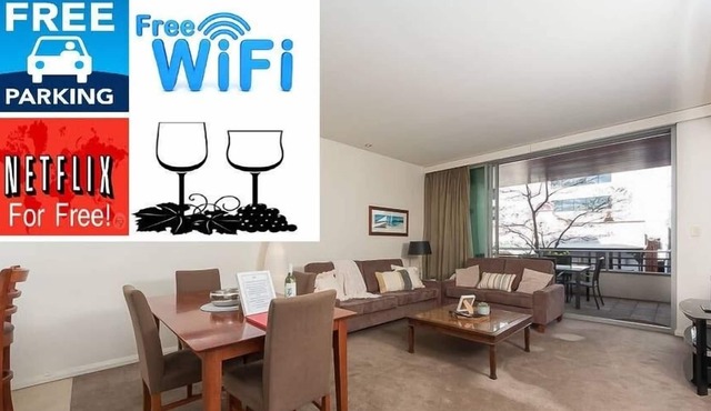 TRANQUIL FULLY AIRCON FREE WIFI NETFLIX WINE PARK