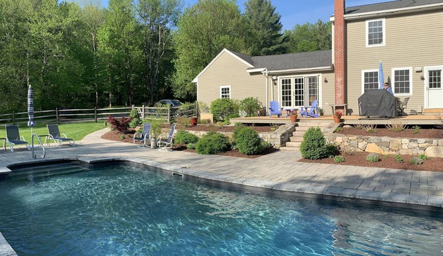 TRANQUIL private home with garden OASIS and heated POOL