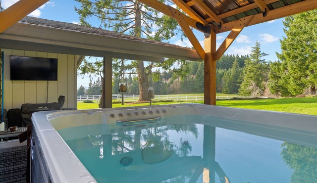 Tranquil Retreat with Hot Tub/Swim Spa & Game Room