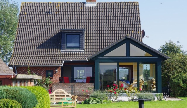 Traumhaus mit Blick auf die Schlei. Vollständig Eingezäuntes Grundstück