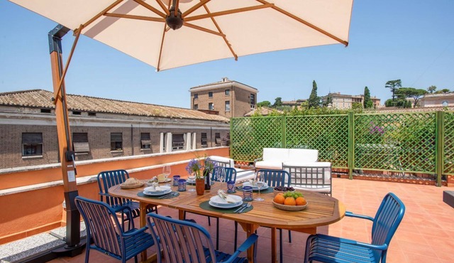 TreasureRome Forum Rooftop Terrace Colosseum area 2BR Duplex
