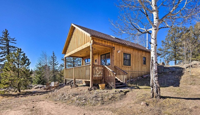 Tree-Lined Cripple Creek Retreat w/ Fireplace
