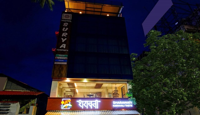 Treebo Surya Comforts, 200 Mtrs From Kolhapur Railway Station