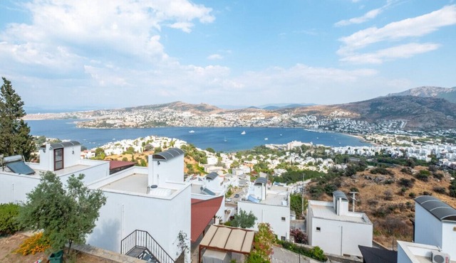 Triplex Villa with Stunning View in Bodrum