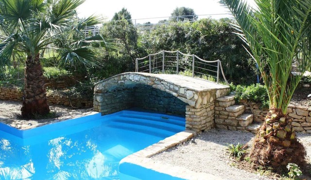 Trizonia House - Abgelegene Villa mit Meeresblick & priv. Pool