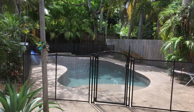 Tropical Heated Pool home in fun beach side town Sleeps 8 Private