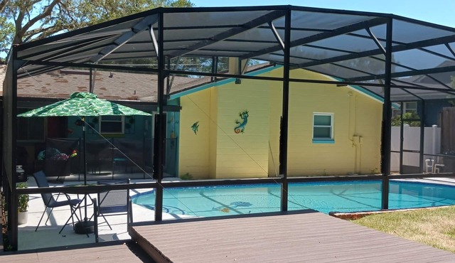 Tropical Pool & Spa Home, 3/2, Near Disney, Universal, Sea World, Beaches