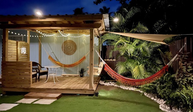Tropical Private Beach Studio Apt #1 @ Jobos Beach
