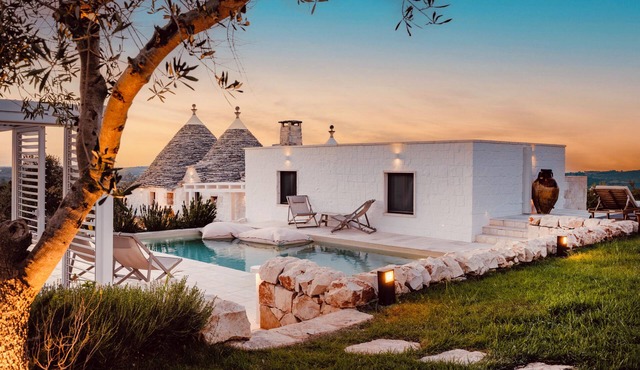 Trullo Perla Greta - Luxury Country Villa & private heated pool