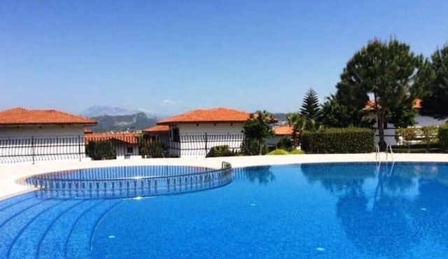 **TURKISH HILLSIDE 2 BED VILLA, BEACHES, GOLF, POOLS, MOUNTAIN VIEWS..!!