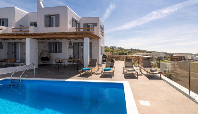 Turquoise Villa - Naxian Sunset Villas complex - Private Pool