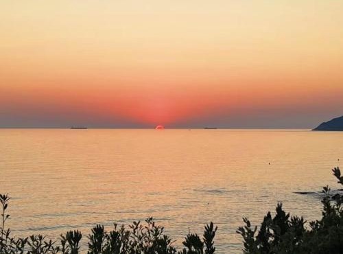 Tuscan seafront apartment with private access to sea