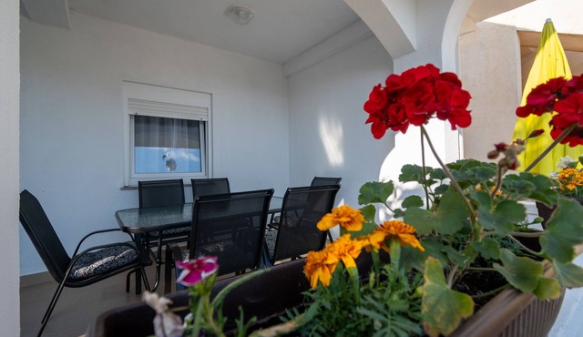 Two bedroom apartment with terrace Povljana, Pag (A-11516-a)