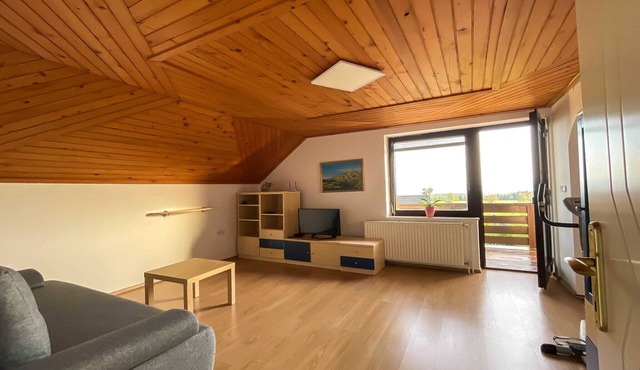 Two Bedroom Apartment with Balcony and Mountain View