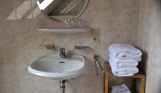 Two-bedroom with brand new kitchen and free parking within the premises.