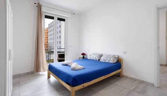 Two-Room Apartment for 6 with Balconies, Wi-Fi & Air Conditioning, Fully Equipped