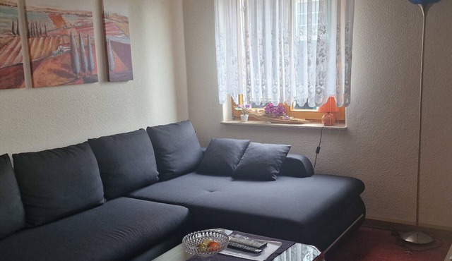 Two-room apartment with separate bedroom and living room