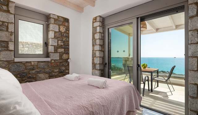 Two stone built villas each with private pool
