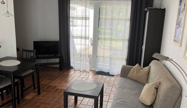TYPE A: Apartment with 36 sqm, 1 living room with separate sleeping area, max. for 2 persons