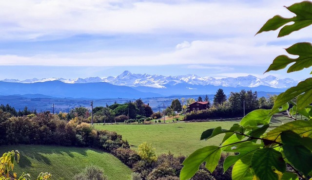 Typical Ariege house with private pool