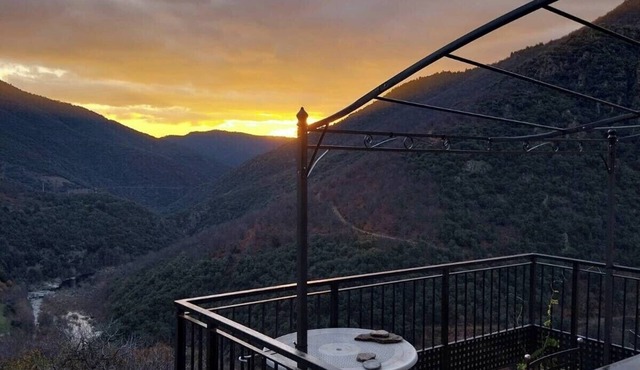 Typical Cévenole house with breathtaking views