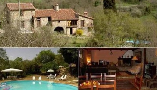 Typical farmhouse on the Umbria/Tuscany/Lazio border area