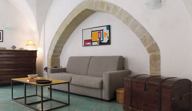 Typical house a few meters from the sea of Otranto in the historic center