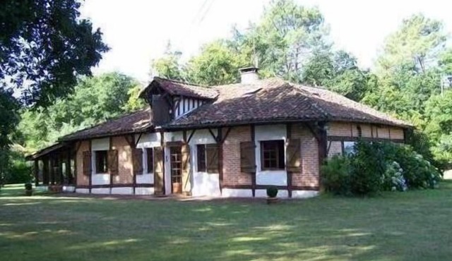 Typical house from the Landes