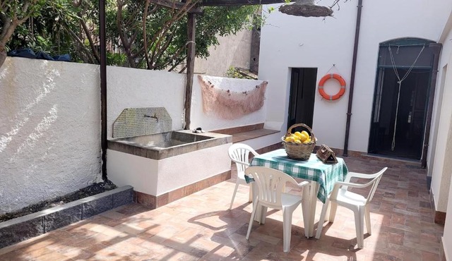 Typical house in a Sicilian village