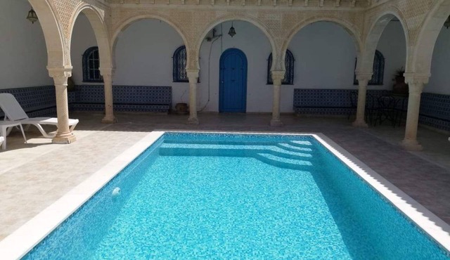 Typical house (mouth) with swimming pool not overlooked