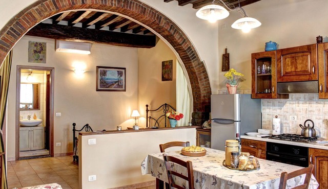 Typical rustic apartment in the heart of Tuscany, Chianti area, Florence.