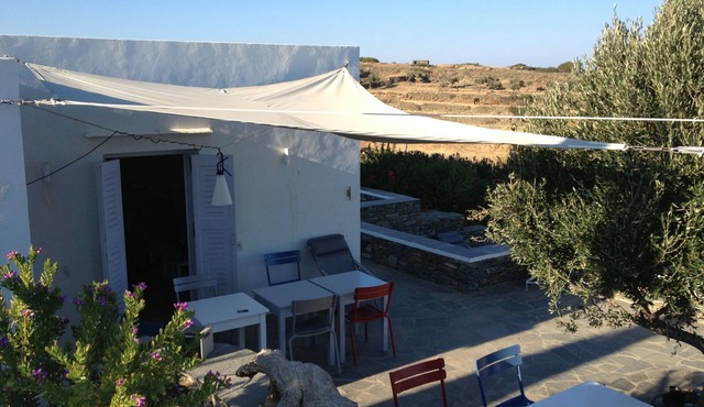 Typical villa with breathtaking view on the cyclades islands