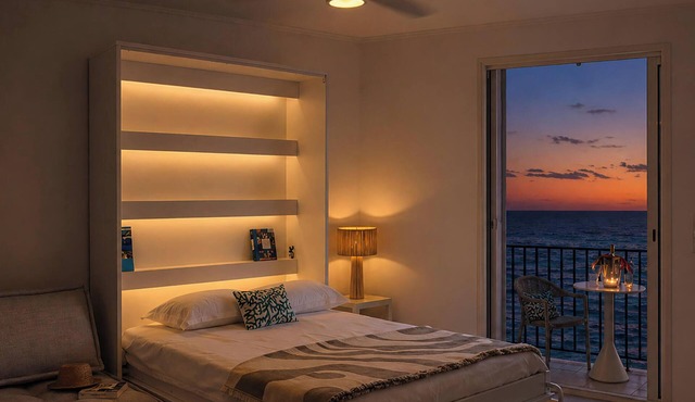 U Mare in Casa – Studio vue mer avec accès direct au littoral à Erbalunga
