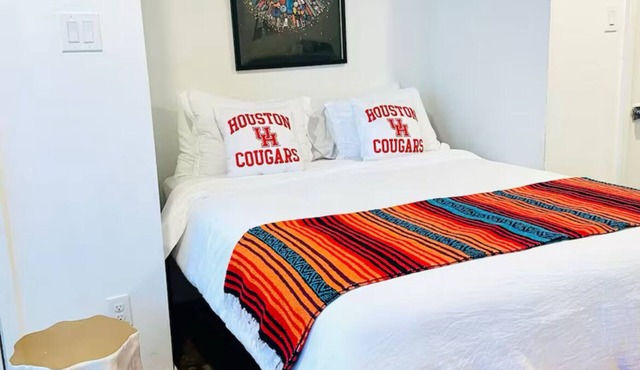 UH Coogs' Studio 8 in walkable Mid-town Houston Montrose centralized location.