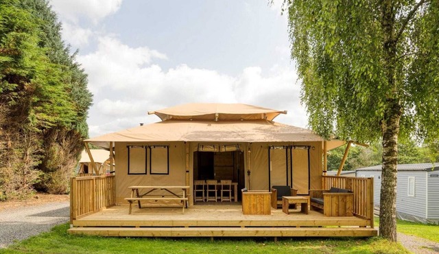 Ultimate glamping experience with family