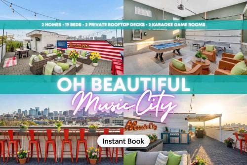 Ultimate Rooftop Double Games BBQ Skyline Views