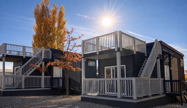 Ultra Luxury Tiny Home with Deck #1A