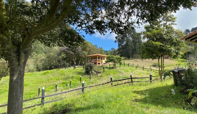 Un refugio en las montañas de Tabio