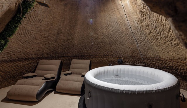 Unique 2-level maisonette in Senglea, Malta with private cave spa, jacuzzi, and sea view balcony. Modern comfort meets historic charm — ideal for couples seeking a romantic and relaxing escape by the Grand Harbour.